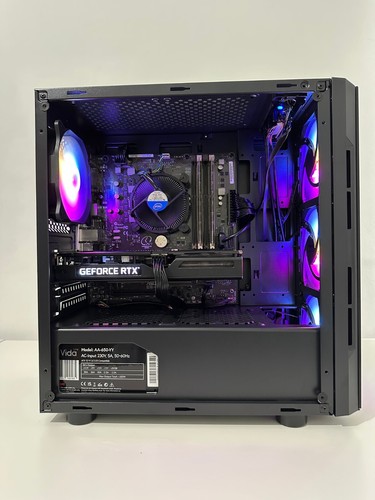 Gaming PC Intel i7 – RTX 3050 – 16GB RAM – 1TB SSD – WiFi – Win 11 – Black Case - Afbeelding 12 van 13