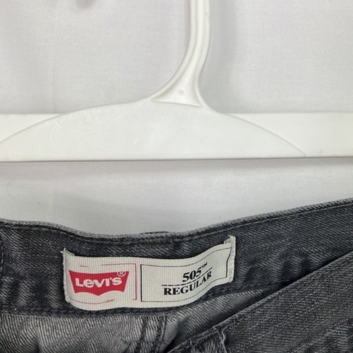 Levi’s Kids Jeans For Boy Denim Pants Belt Loop Zip Cloe Size 8 Black #0219 - Picture 5 of 6