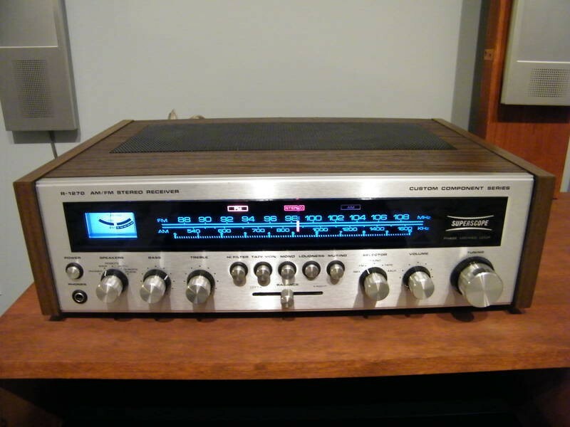 Superscope R-1270 INCANDESCENT 8V LAMP KIT DIAL METER Marantz AM