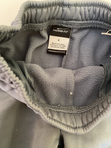 Nike Kids Boys Therma - Fit Pants Gray Size 6 NWOT - Picture 5 of 8