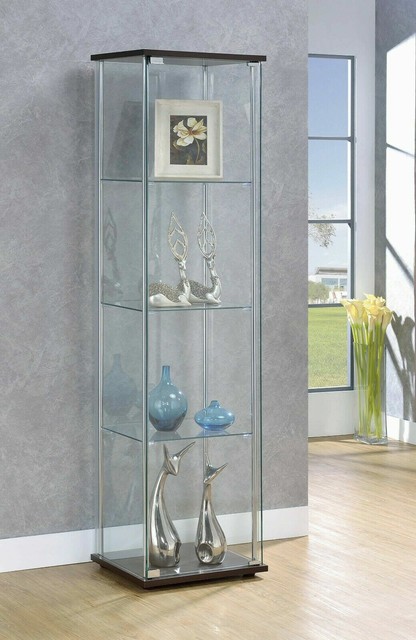 Curio Case Cabinet Accent Display Glass China Furniture For Sale