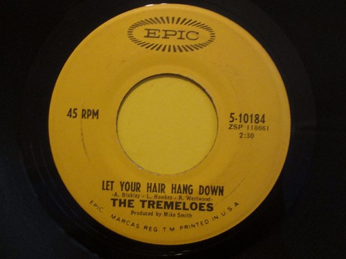 The Tremeloes Let Your Hair Hang Down b/w Silence Is Golden 5-10184 45 - Foto 2 di 2