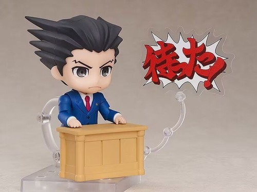 Figuras de acción Ace Attorney #1761 Phoenix Wright #1762 millas Edgeworth juguete sin caja - Imagen 8 de 11