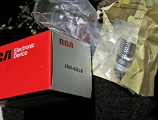 Lot of 5 NOS RCA JAN 6816 / YL1101 UHF Beam Power Tetrode Tubes