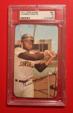 1971 Topps Super CLARENCE CITO GASTON #52 PSA 5 Graded Baseball Card Vtg PADRES