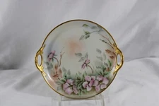 Hand Painted Bavaria Bon Bon Tray Signed Doris Chambers 1927