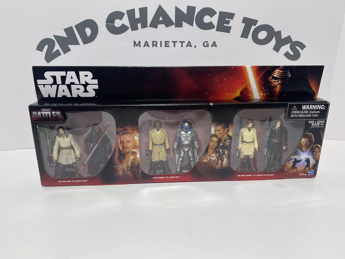 Star wars figures 6 pack sale