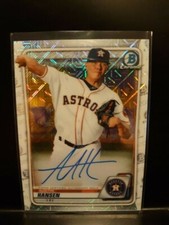 Austin Hansen 2020 Bowman Chrome AUTO BCMA-AH Houston Astros