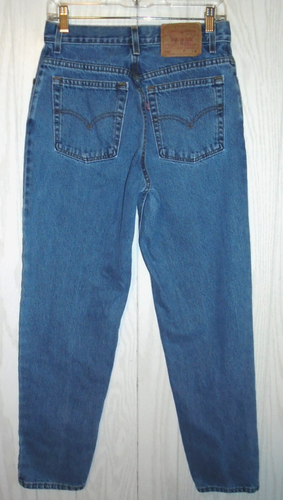 Vintage Levis 550 Jeans Mis M Relaxed Fit Tapered Leg High Rise Women’s Size 10 - Picture 2 of 8
