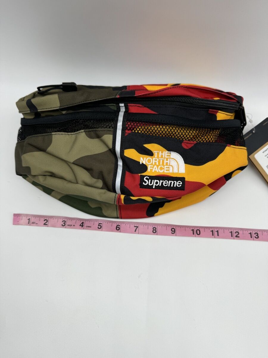 New Supreme X The North Face Split Waist Bag SS24 Authentic New Supreme X The North Face Split Waist Bag SS24 Authentic