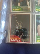 1981-82 Topps Basketball #W86 Lonnie Shelton Seattle SuperSonics