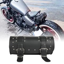 PU Fork Tool Bag Storage Pouch Saddlebag For Honda Magna VF750 Magna 250 VF1100C