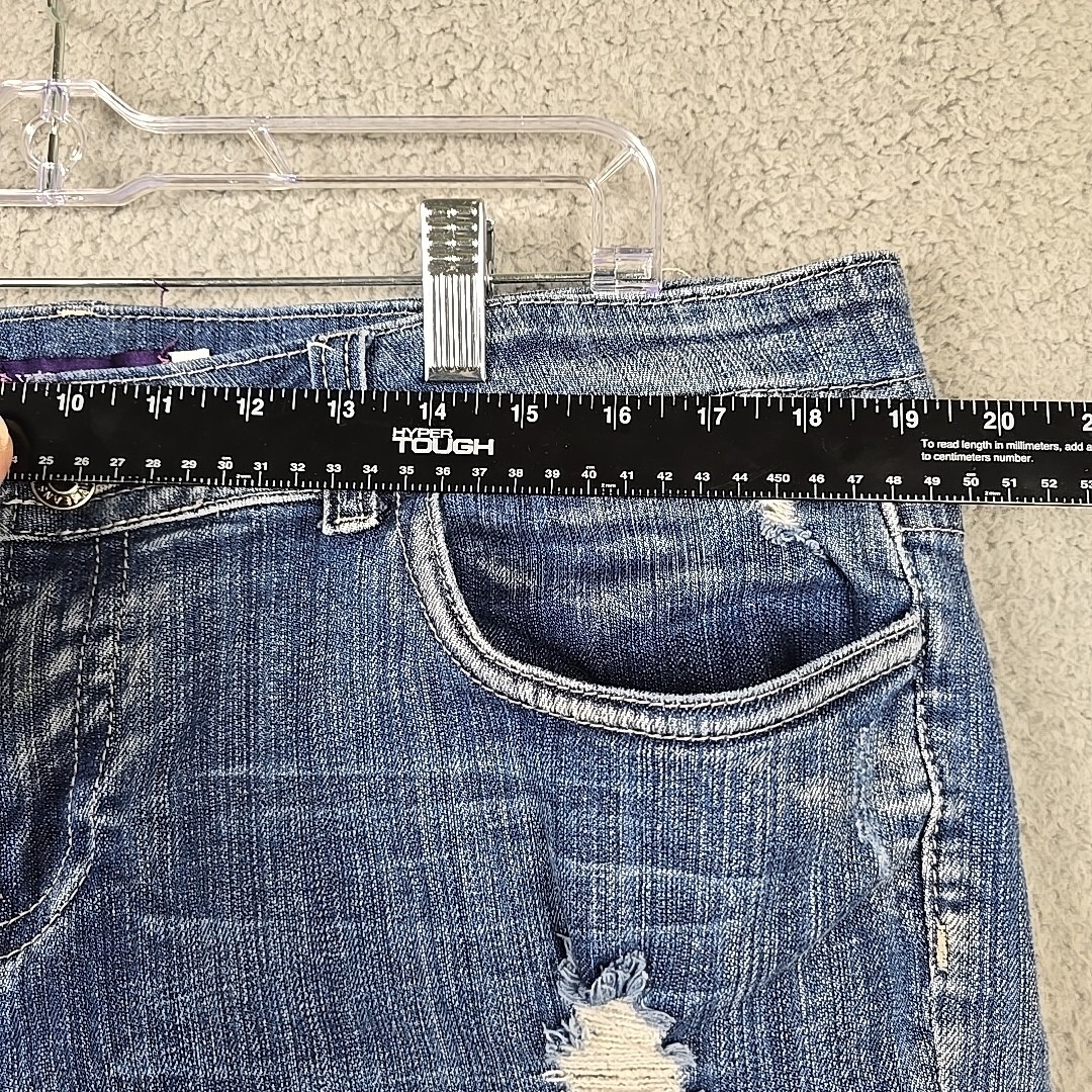 VIGOSS Capri Jeans Cropped Women's Size 17 Blue Denim 