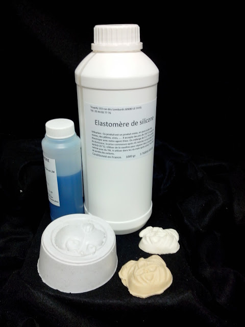 Élastomère de Silicone RTV 30 Shores Haute Fidélité de Moulage