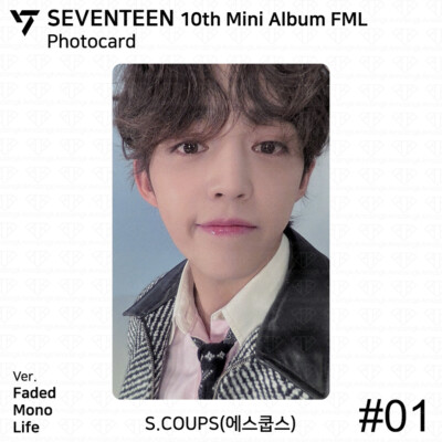 Seventeen 10th Mini Album FML Official Photocard K-POP KPOP Mingyu