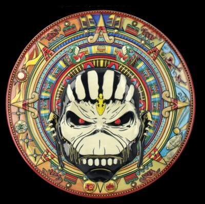 Wandrelief Iron Maiden - Eddie Book of Souls - Band Merch Metal Geschenk Deko