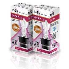 2x D2s Genuine Lunex Xenon Lamps Replacement For Philips Ge Or Osram 8000k Set 2x D2s Genuine Lunex Xenon Lamps Replacement For Philips Ge Or Osram 8000k Set