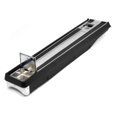 Plaque Manuelle De Console Pour Ford Mustang 1965-1966 - Noire, Plastique, Remplacement D'origine (OE Spec)