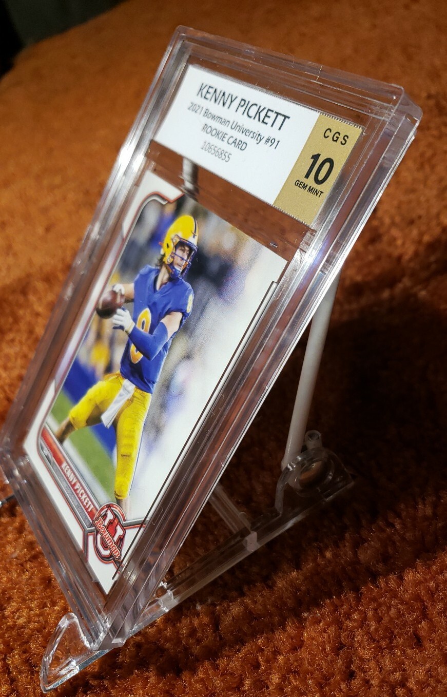 *KENNY PICKETT* 2021 Bowman University 91 *CGS 10* RC Rookie Card eBay