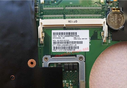 For HP 8740W laptop motherboard 595698-001 Intel CPU 100% tested ok - Picture 3 of 7