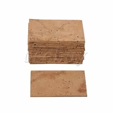 20 Pcs Universal Sax Neck Joint Cork Sheet for Woodwinds Repair Accessories