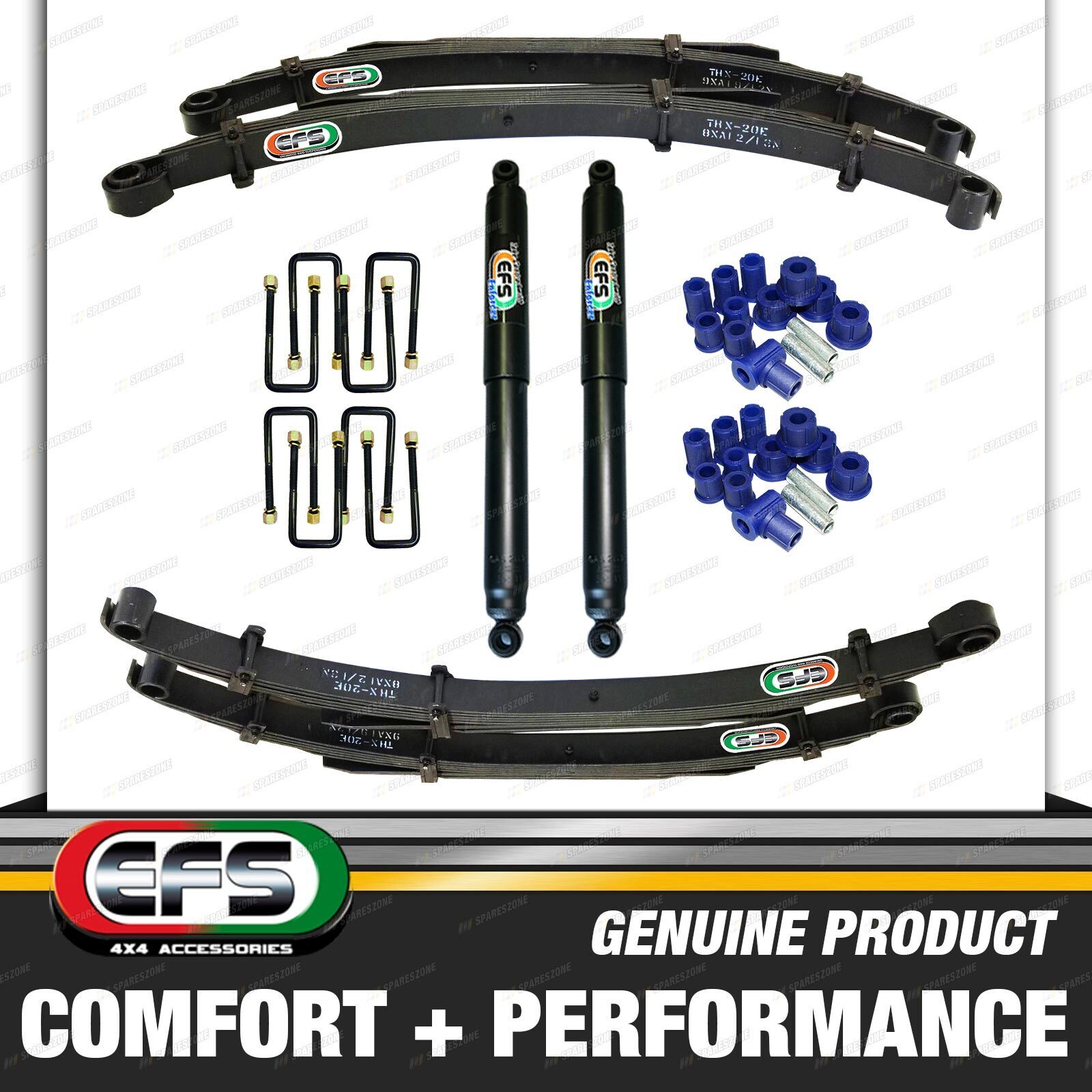 50mm Lift Kit EFS Shock + Leaf Springs for DAIHATSU ROCKY F77P F77R
