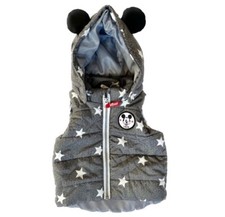 H M Mickey Mouse Star Puffer Vest Size 4-6 Months