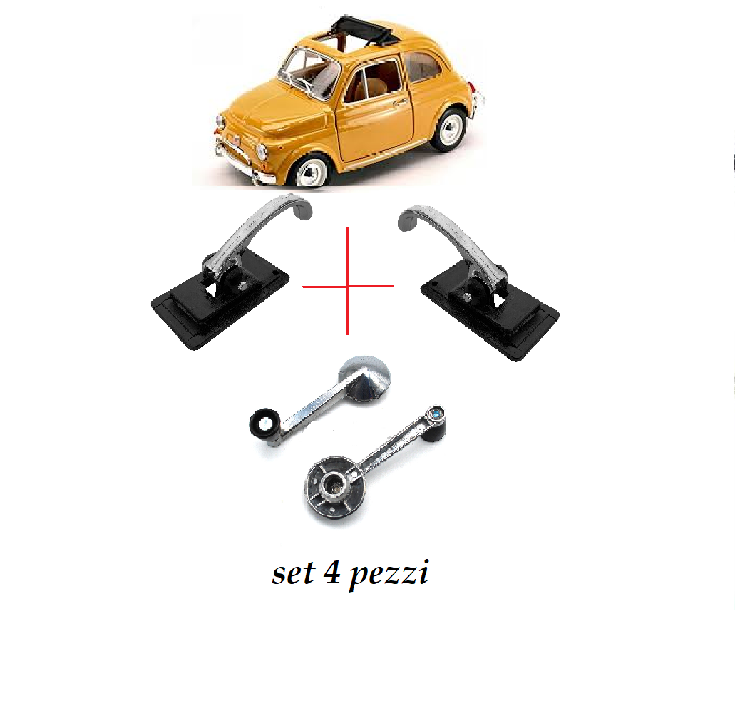 Maniglie Apriporta Interne Per Auto Epoca, Originali - Foto 6