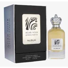 Agar noir by Nusuk unisex Eau De Parfum 3.4 fl.oz