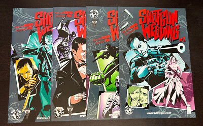 SHOTGUN WEDDING #1-4 (Image Comics 2014) -- #1 2 3 4 -- FULL Set