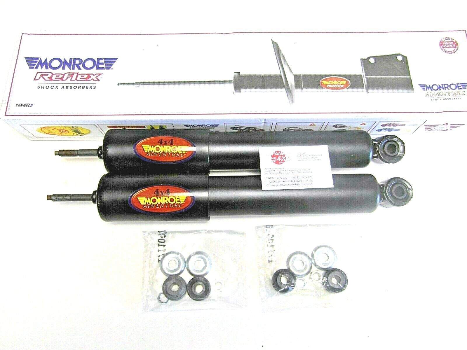 FORD MAVERICK  2 x Monroe Front Shock Absorbers fits NISSAN TERRANO