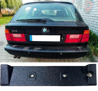 bmw e34 touring wagon EUROPA Heck Nummernrahmen Kennzeichenhalter ABS Kunststoff