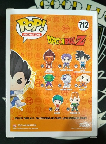 Funko POP Animation Dragonball Z Vegeta (Galick Gun) #712 Vinyl Figure Special E - Picture 3 of 6