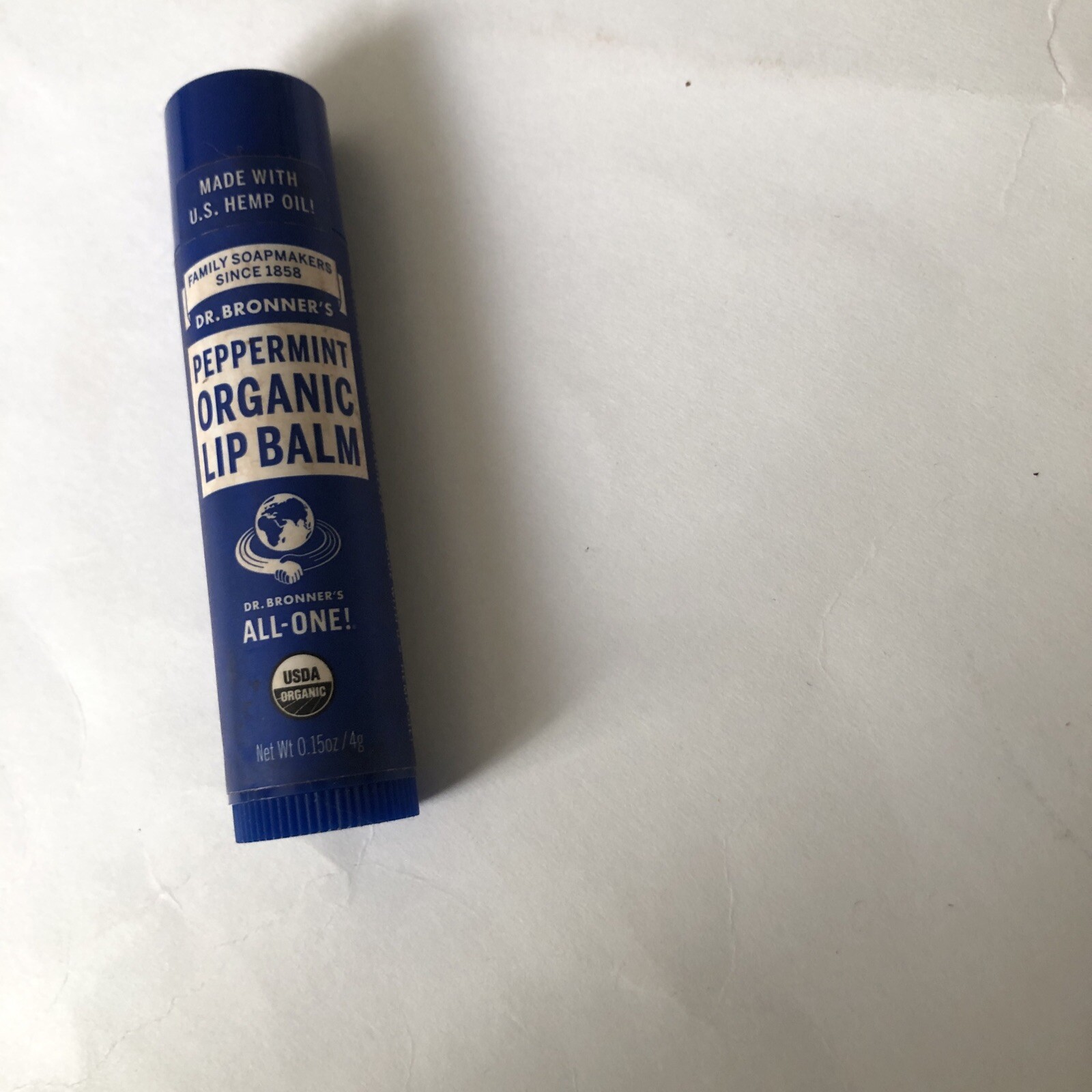 Dr Bronners Peppermint Organic Lip Balm eBay