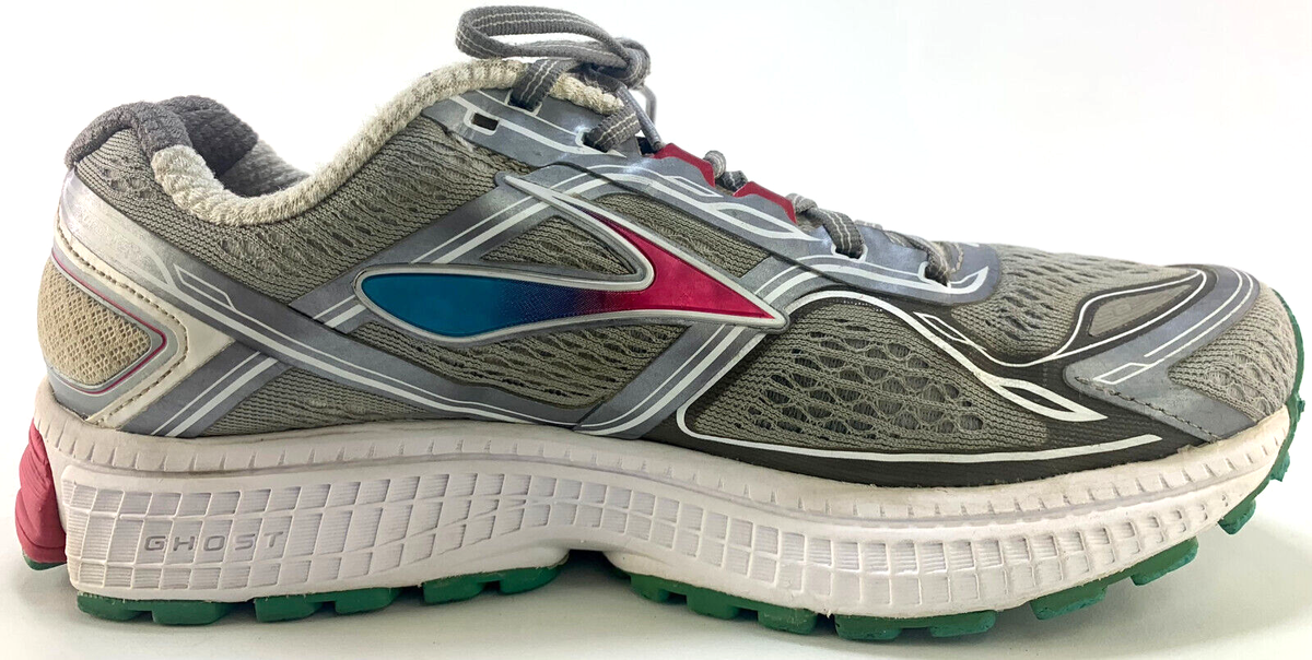 Brooks Shoes Womens Size Gray Pink Silver 1201931B073 Ghost