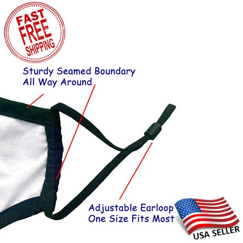 Breathable Reusable Triple Layers Cloth Mask with Zipper Large Size for Adult - Picture 49 of 86