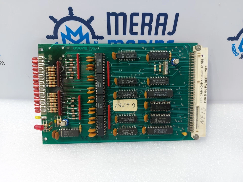 Itt Cannon G06 D P4 BEBL-702 Pcb Card NF 13 - Image 3 of 4