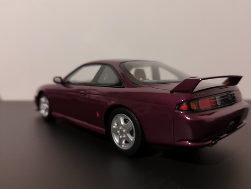 OttO Mobile 1:18 Nissan Silvia S14 A Damson Fushia OT210 327/1500 - Picture 5 of 12