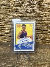 2021-22 Onyx Vintage Authenticated #VADD Devon Dotson Blue Signatures B1R2