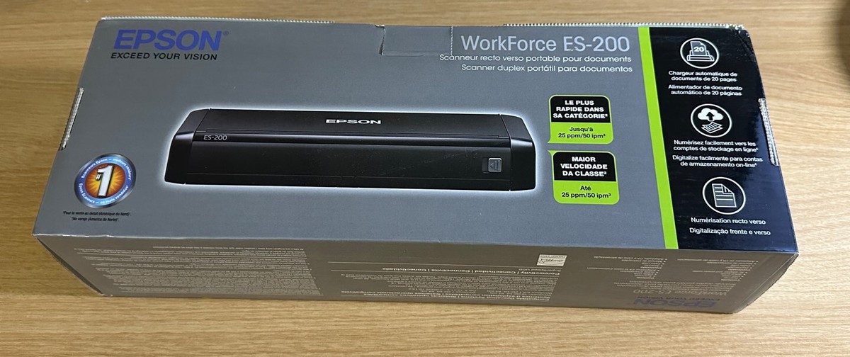 Epson WorkForce ES-200 Document Scanner for sale online | eBay