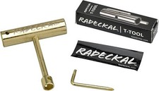 Compact Pocket Skate Tool- T Tool All in One for Skateboards, Gold