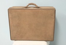 Vintage Hartmann Halston Suitcase Travel Luggage Suitcase Ultra Suede 25