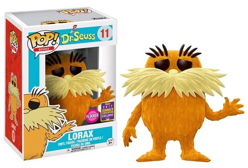 LORAX (FLOCKED SDCC 2017) VINYL FIGURE 