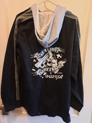 Official 25 Ta Life Full Zip Hooded Jacket 2XL NYHC Punk Official 25 Ta Life Full Zip Hooded Jacket 2XL NYHC Punk