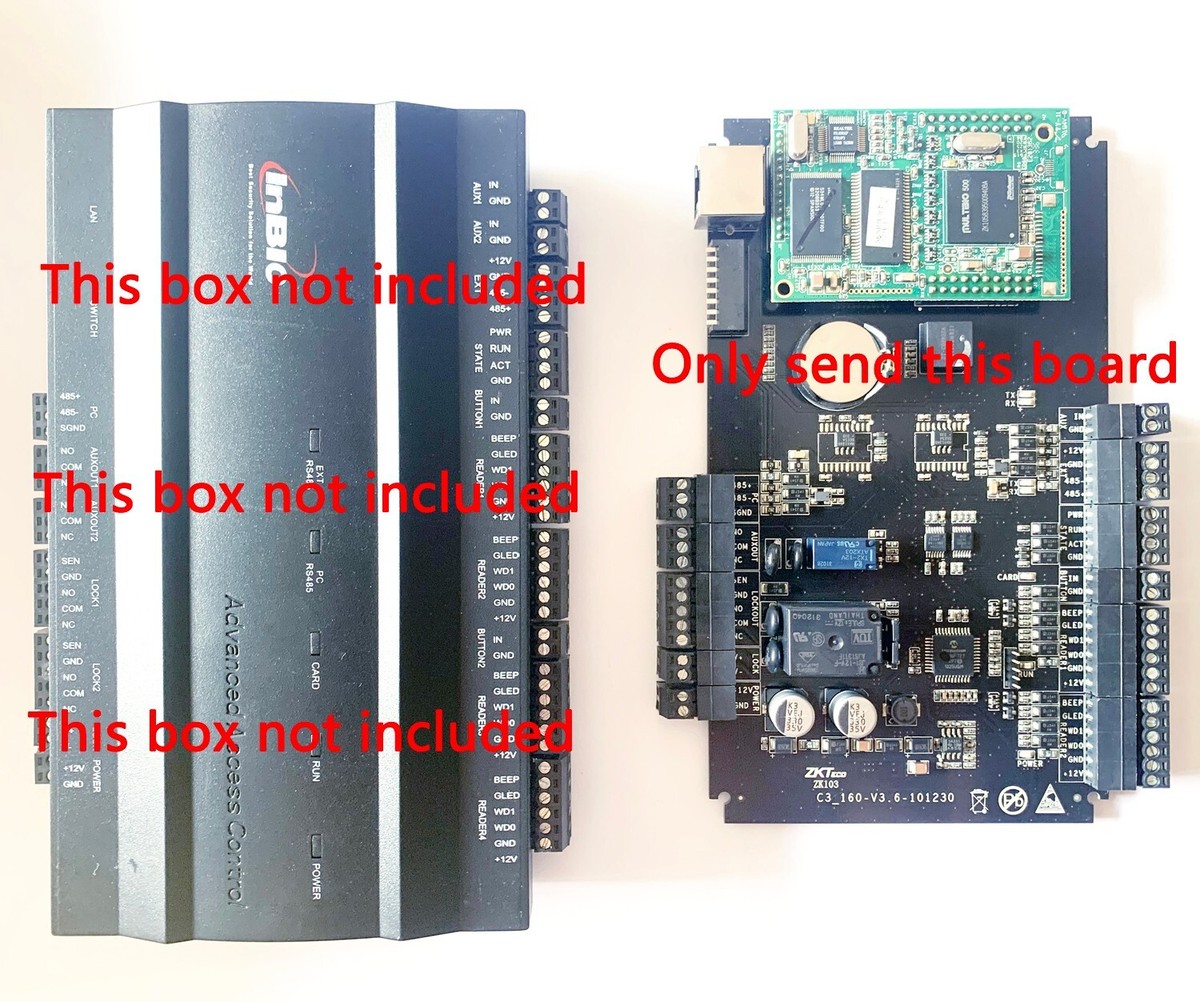 ZKTeco inBIO 160 1 Door Multifunction Door Board Access Controller