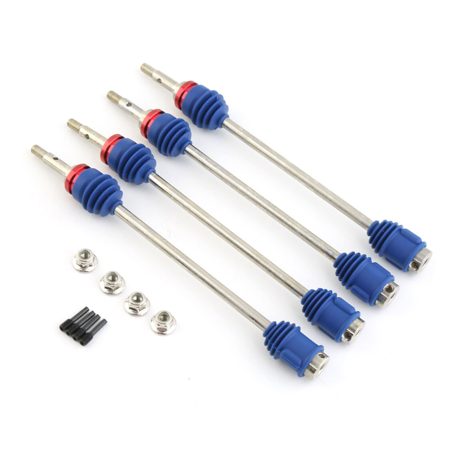 For Traxxas 5451R Steel Drive Shafts (4): Revo, T-MAXX, E-MAXX TRA5451R TRA1