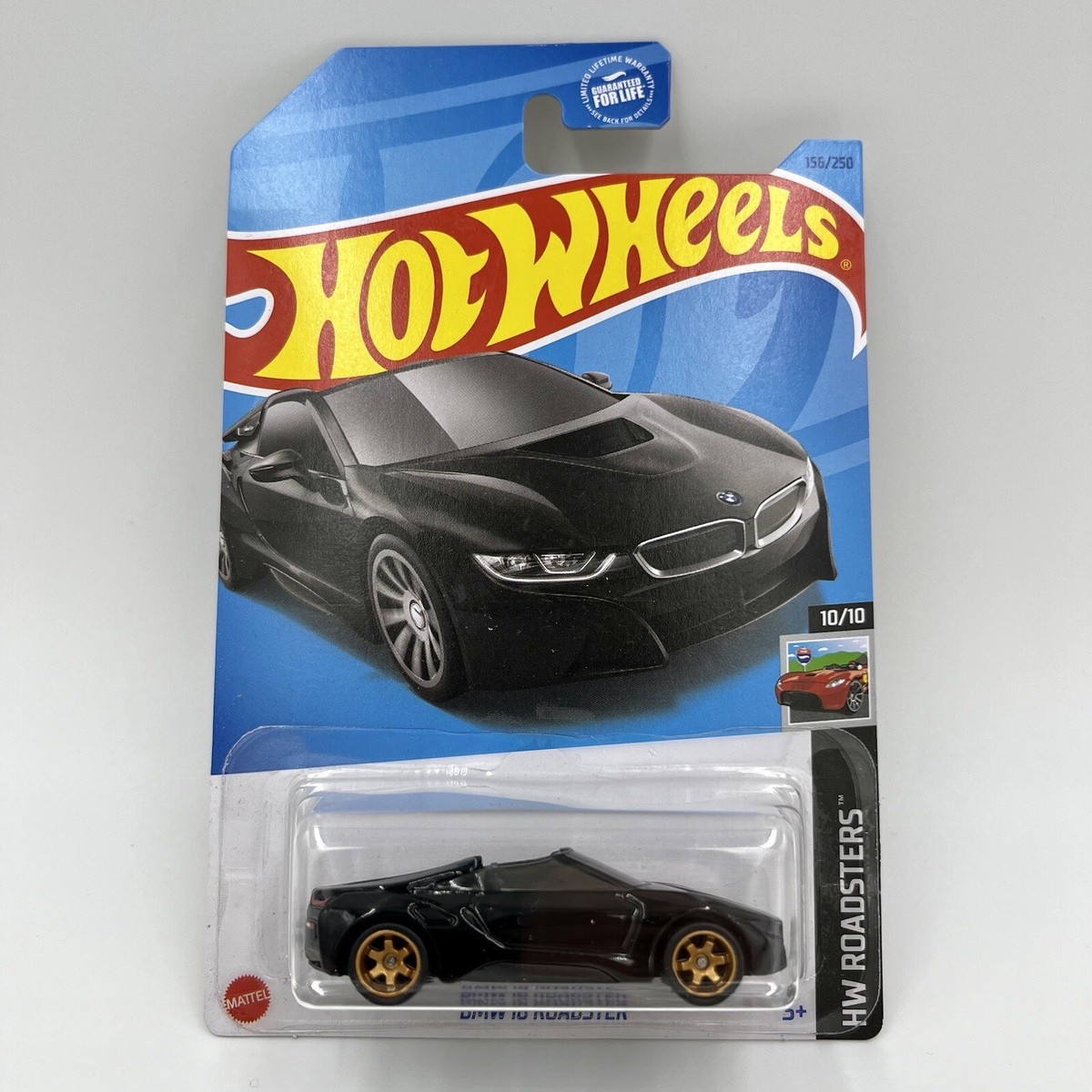 Hot Wheels BMW i8 Roadster Black CUSTOM REAL RIDER WHEEL SWAP | eBay
