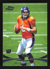 2012 Topps Prime #18 Brock Osweiler (RC) - Denver Broncos