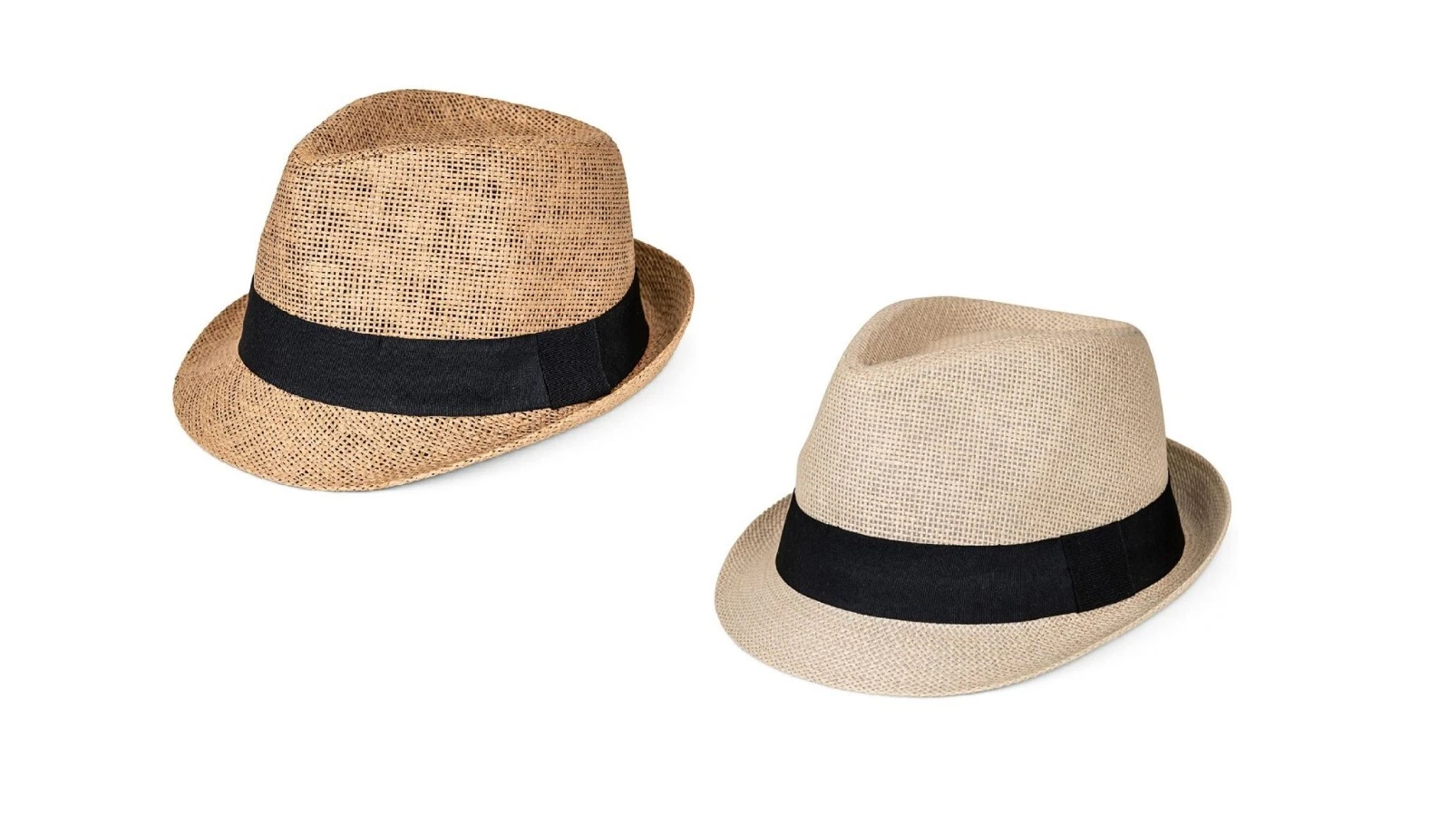 Trilby sun hat straw style mens summer festival