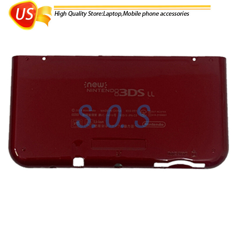 Red A+E Cover Shell Housing Front Back Case Fit New Nintendo 3DS